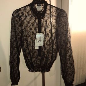 DOLCE & GABBANA LACE BLOUSE